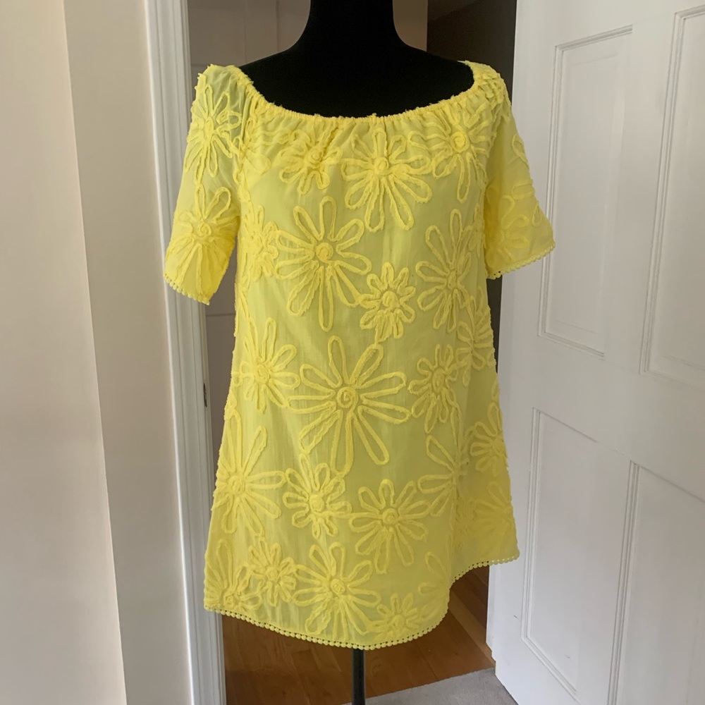 Yellow babydoll dress by BB Dakota